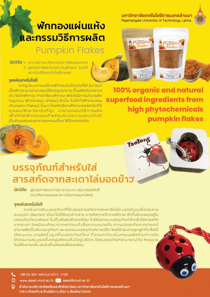 Pumpkin Flakes and Production Method